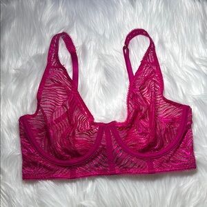Victoria's Secret Pink Lace  NWOT